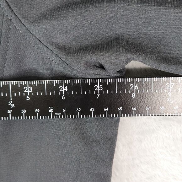 Swiss Tech Jacket Mens XL Gray Black Full Zip Soft Shell Windproof Fleece Lined - Picture 13 of 14